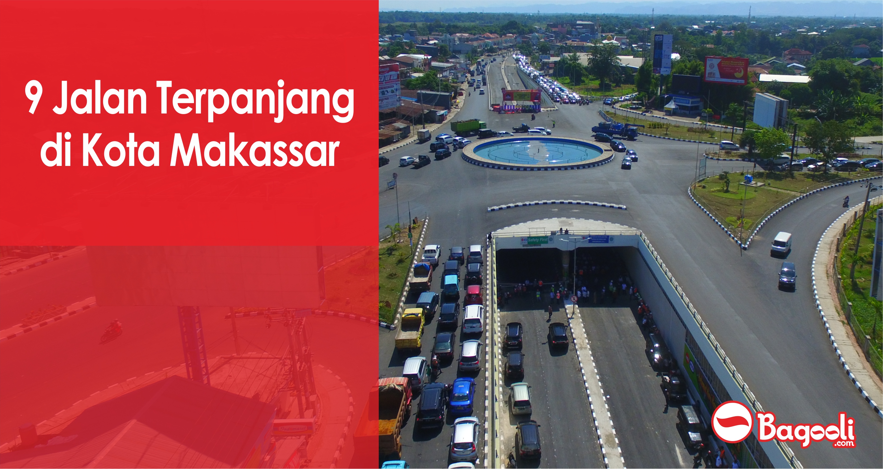 9 Jalan Terpanjang di Kota Makassar